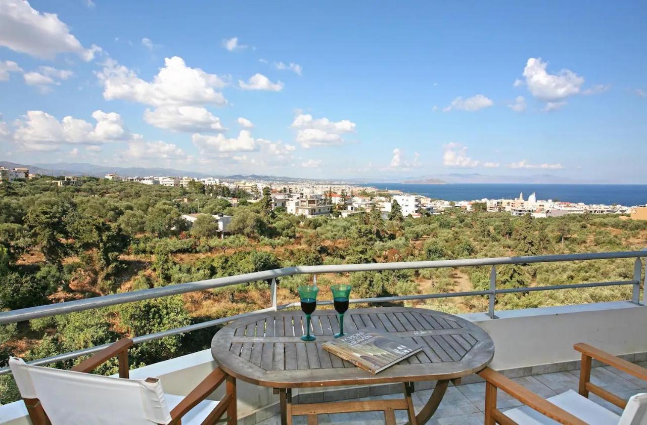 Wide-View & Quiet Apartment Chania Chania  Buitenkant foto
