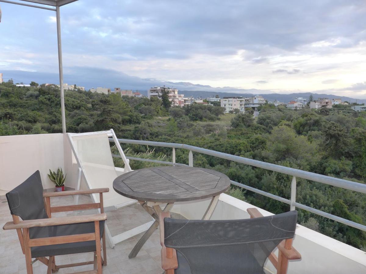 Wide-View & Quiet Apartment Chania Chania  Buitenkant foto